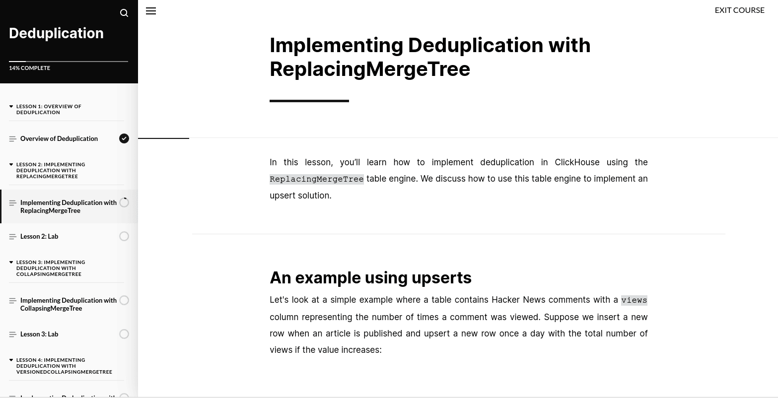 Logotipo de deduplicación
