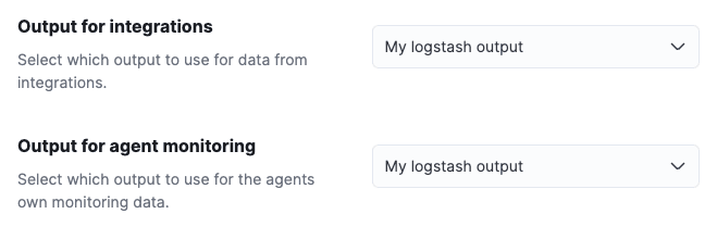 Agent settings