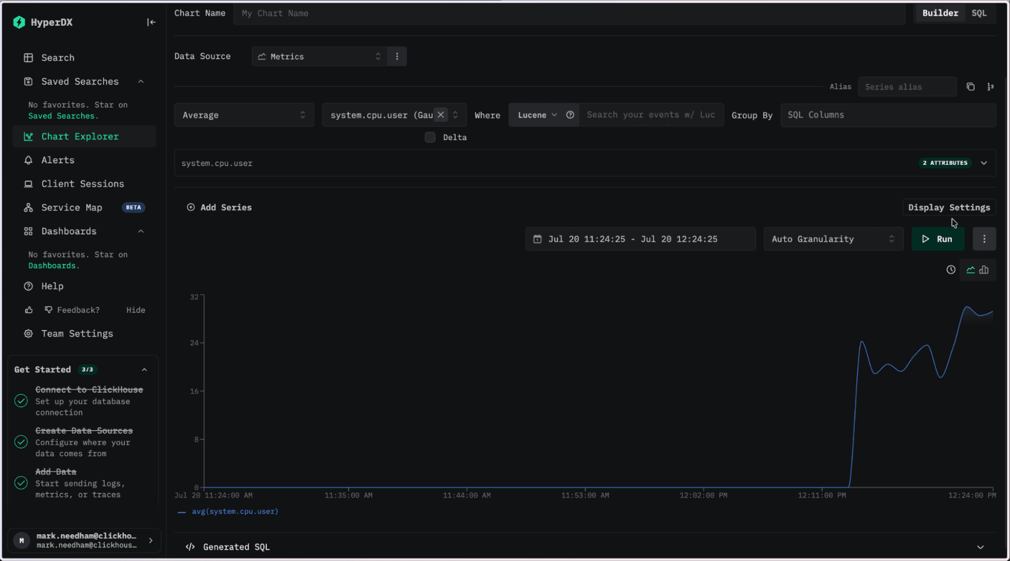 Traces Datadog dans ClickStack 1